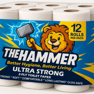 12-Roll Pack TOILET PAPER