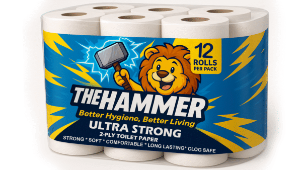 12-Roll Pack TOILET PAPER